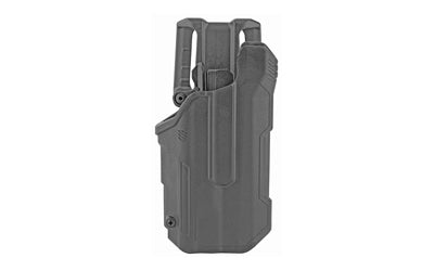 BLACKHAWK T-Series L2D Right-Hand Duty Holster, Sig P320/P250, Streamlight TLR1/2, Black, 44N261BKR