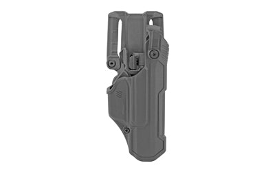 BLACKHAWK T-Series L3D Right-Hand Duty Holster, Glock 17/19/22/31, Level 3 Retention, Black, 44N500BKR