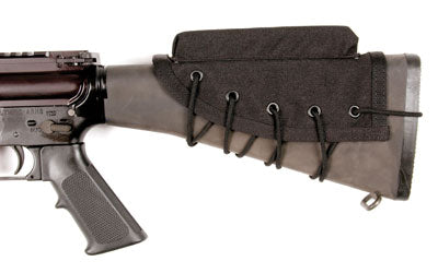 BLACKHAWK Closed-Cell Foam Rifle Cheek Pad with Tie-Down System, Black 90CP00BK