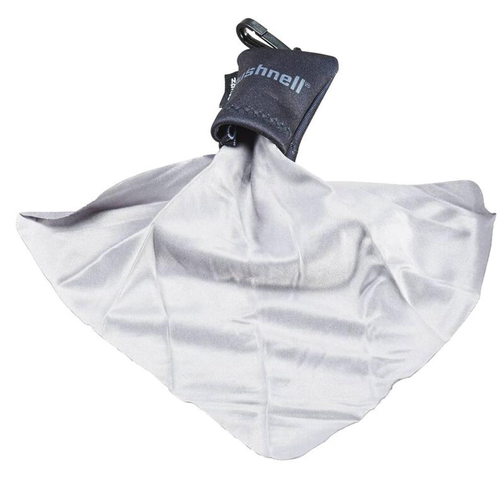 Bushnell SPUDZ Black Microfiber Optics Lens Cloth Scratch-Safe Cleaning