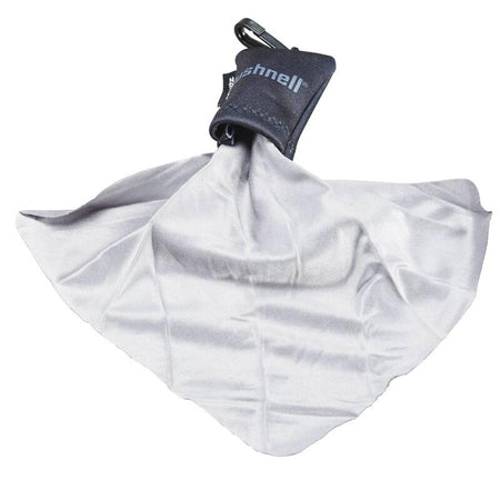 Bushnell SPUDZ Black Microfiber Optics Lens Cloth Scratch-Safe Cleaning