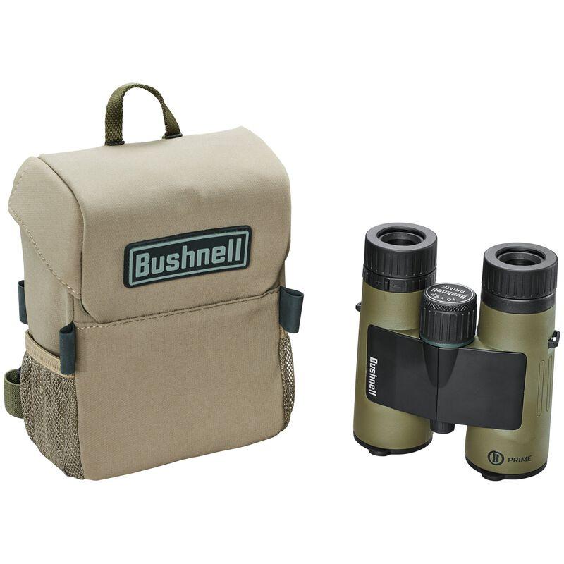 Bushnell Prime 10x42 Binoculars & Vault Harness Combo Pack Green FMC Waterproof