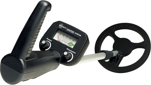 Bounty Hunter Junior Beginner Metal Detector with Discrimination Control