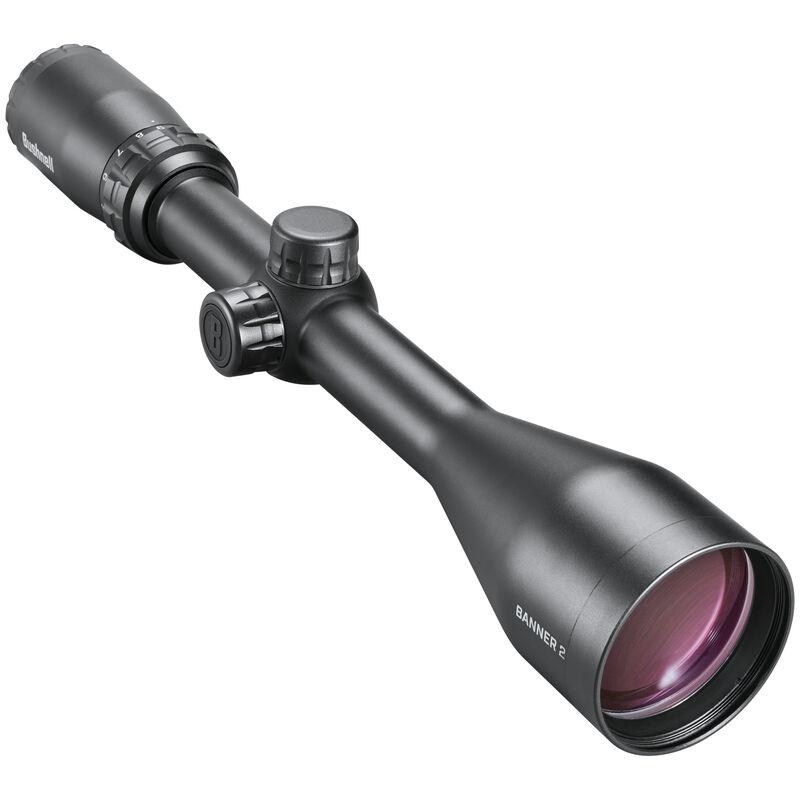 Bushnell Banner 2 Rifle Scope 3-9x50 1" DOA Quick Ballistic SFP Non-Illum. Black with Mounting Rings