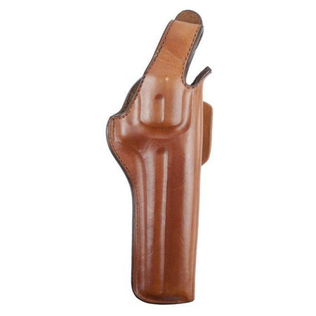 #5BHL Right Hand Tan Thumbsnap Holster for Colt Python 6"