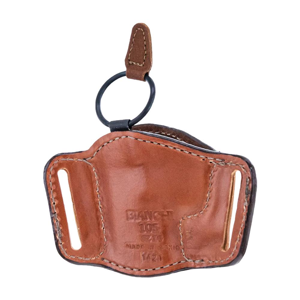 Bianchi 105 Minimalist Tan Left Hand Belt Slide Holster for Glock 17 19 20 21