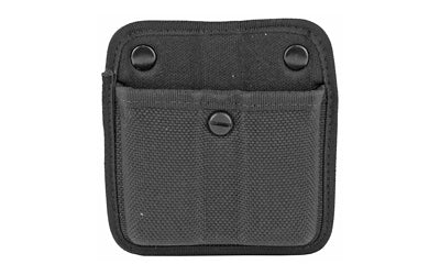 Bianchi Model 7922 AccuMold Double Magazine Pouch Fits Browning Hi-Power Black Nylon