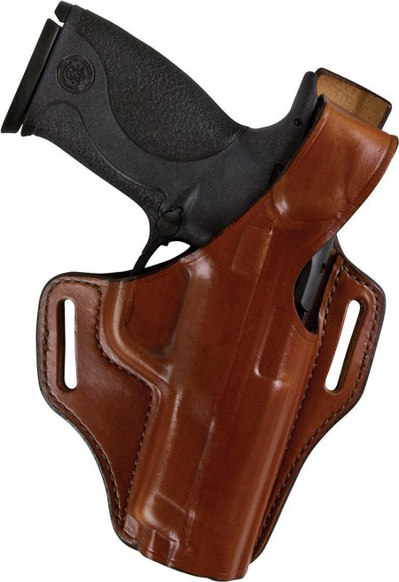 Bianchi Model 56 Serpent Holster Glock 17/22 Right Hand Tan Plain Leather
