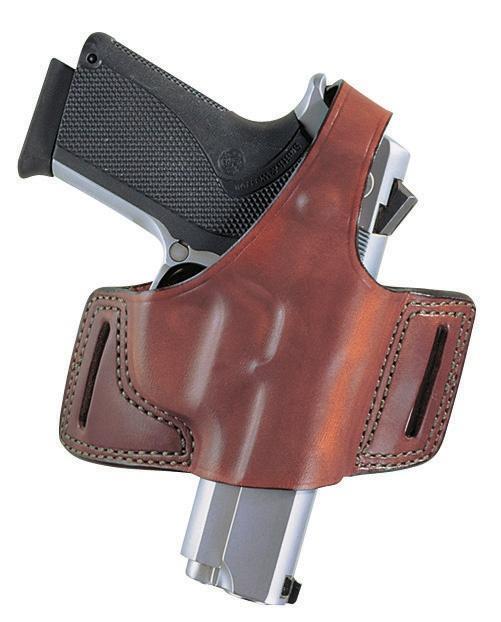 Bianchi Black Widow Model 5 Thumb Break Belt Holster Taurus Judge 3" RH Tan