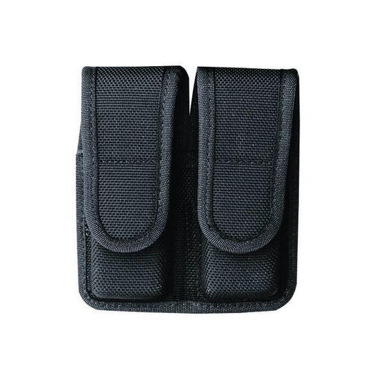 Bianchi 7302 AccuMold Double Magazine Carrier Hook and Loop Horizontal Vertical Black