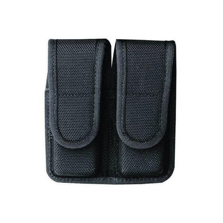 Bianchi 7302 AccuMold Double Magazine Carrier Hook and Loop Horizontal Vertical Black