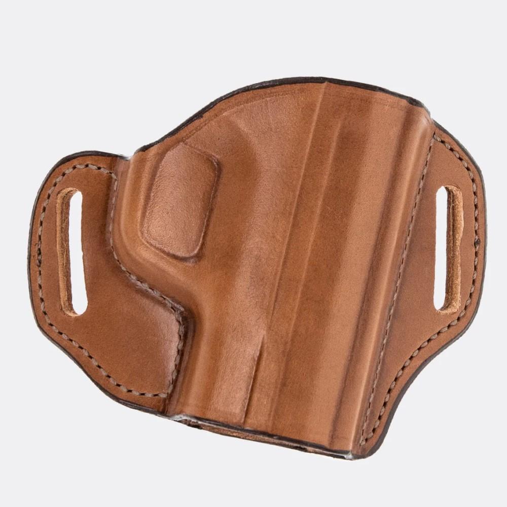 Bianchi Model 57 Remedy Size 9 Leather Hip Holster for Semi-Auto and Small Revolver Tan RH