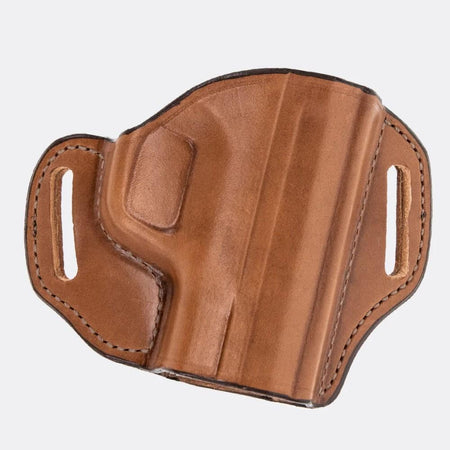 Bianchi Model 57 Remedy Size 9 Leather Hip Holster for Semi-Auto and Small Revolver Tan RH