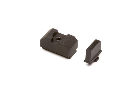 ZEV Glock Sight Set .300 Black Front Co-Witness Rear Fiber Optic Billet