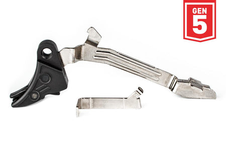 ZEV Technologies PRO Curved Face Trigger Bar Kit Gen5 Black