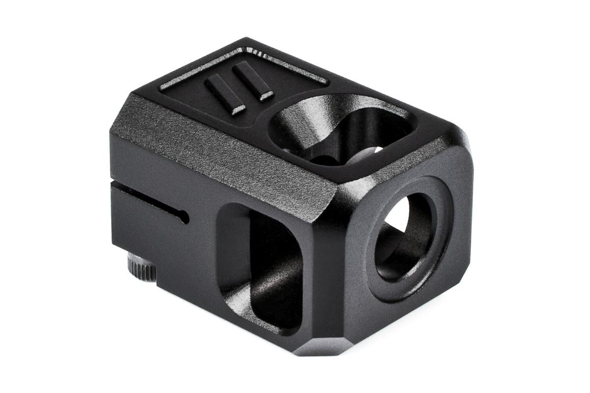 ZEV Pro Compensator V2 Black 9mm with 1/2-28 Thread Pitch