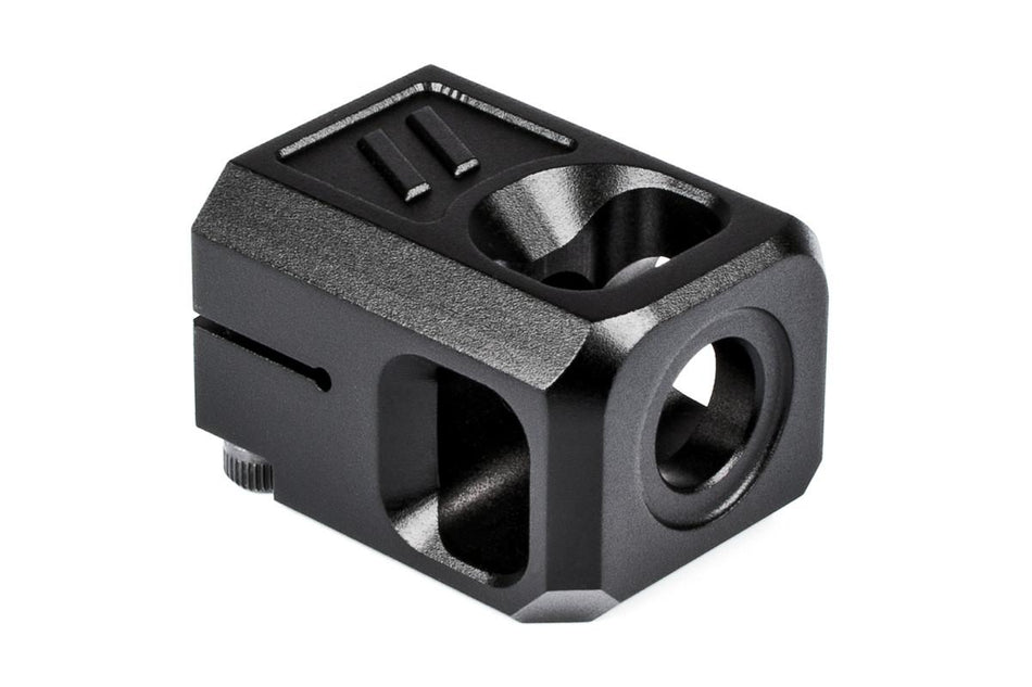 ZEV Pro Compensator V2 Black 9mm with 1/2-28 Thread Pitch