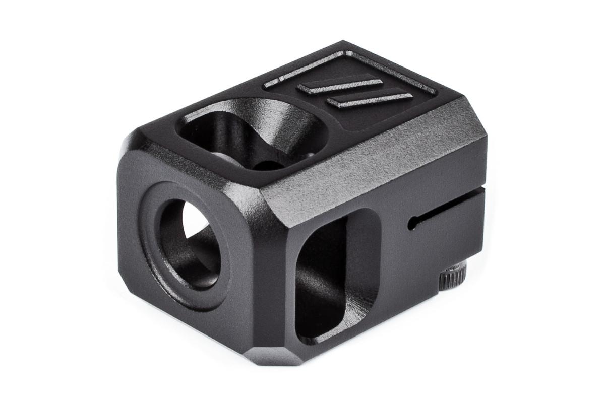 ZEV Pro Compensator V2 Black 9mm 13.5x1 LH Thread Pitch