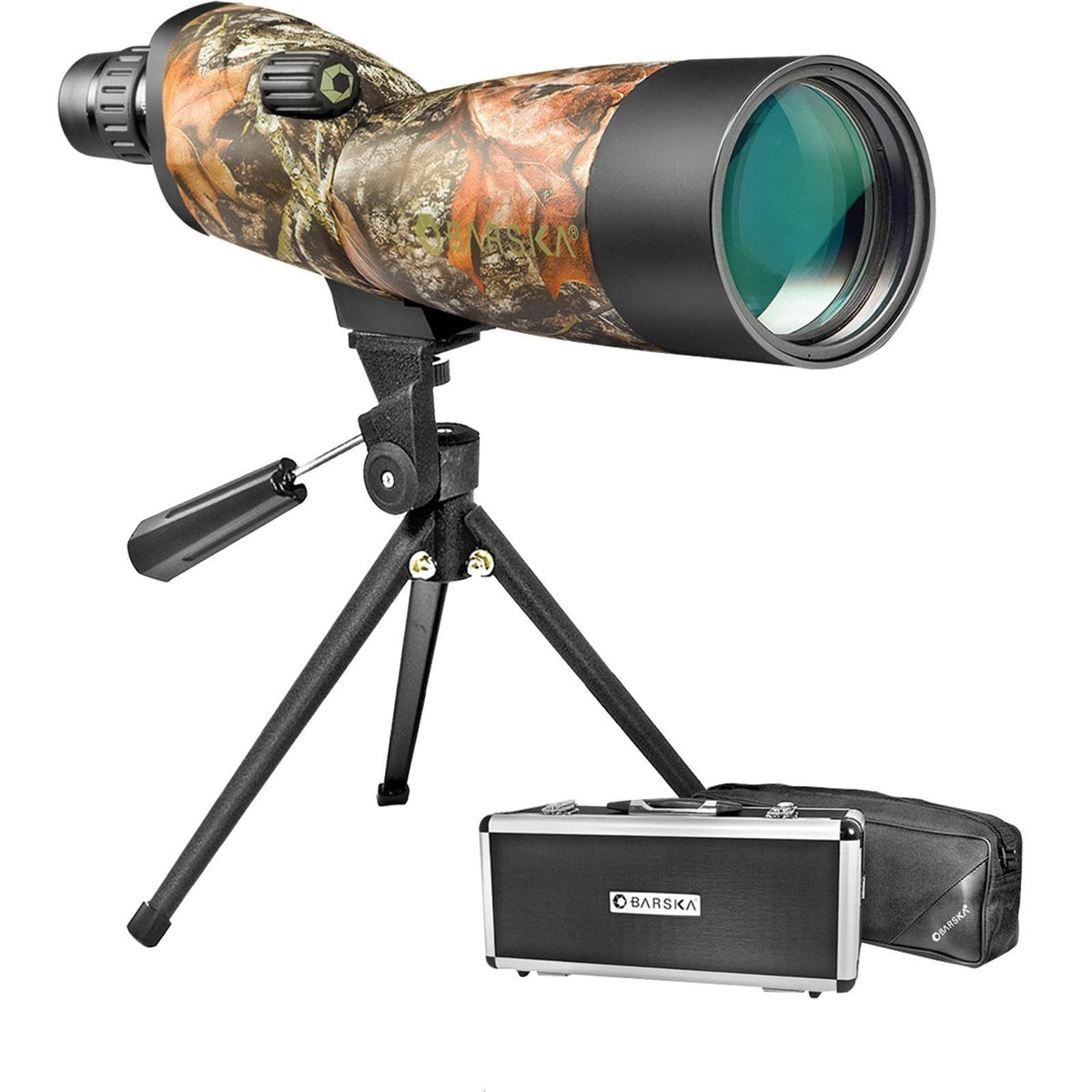 Barska Blackhawk Waterproof Spotting Scope 20-60x60mm Mossy Oak Breakup