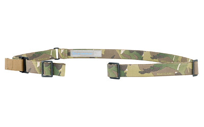 Blue Force Gear Vickers Combat Applications Sling, MultiCam, 1.25" CORDURA Webbing, Metal Hardware, 54"-64" VCAS-125-OM-MC