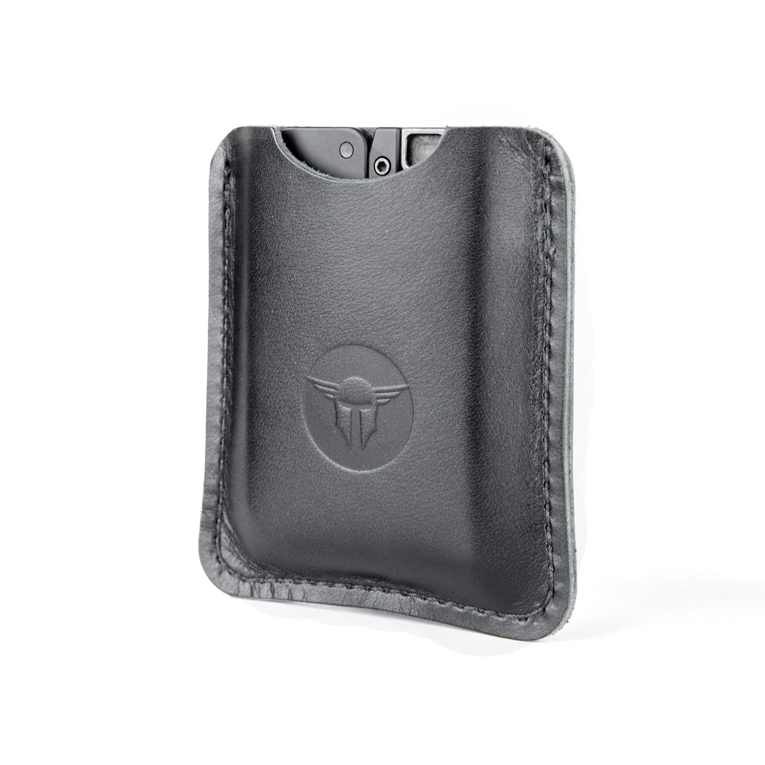 Trailblazer Life Card Black Leather Sleeve