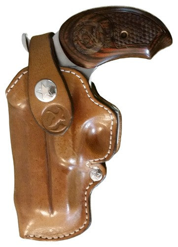 Bond Arms 4.25" Barrel Left Hand Tan Premium Leather Belt Loop Holster