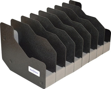 Benchmaster Eight Gun Pistol Rack Lightweight Storage Organizer