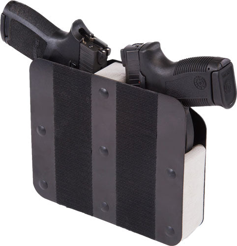 Benchmaster Two Pistol Storage Rack Velcro Hook Mount