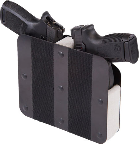 Benchmaster Two Pistol Storage Rack Velcro Hook Mount
