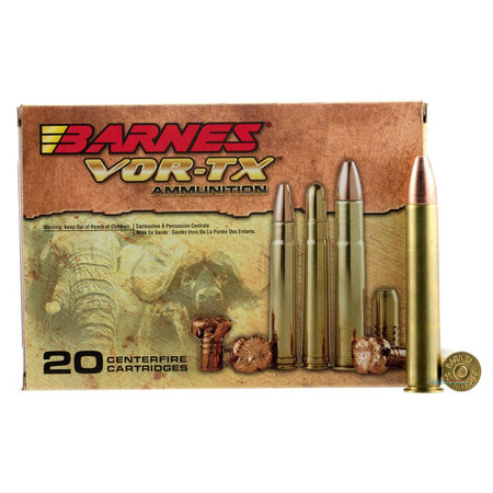 Barnes .500 Nitro Express VOR-TX Safari 570 grain TSX Flat Base ammunition