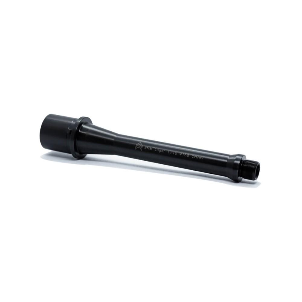 Angstadt Arms 6" Threaded 9mm Barrel for AR-15 Platform 1/2x28 Black