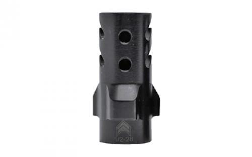 Angstadt Arms 3-Lug Muzzle Brake 9mm Luger 1/2x28 Suppressor Ready