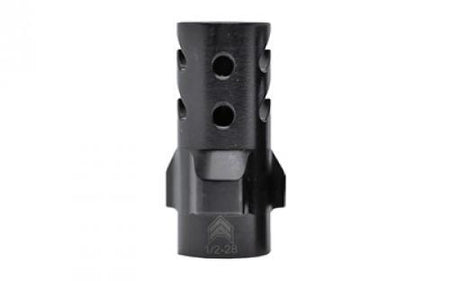 Angstadt Arms 3-Lug Muzzle Brake 9mm Luger 1/2x28 Suppressor Ready