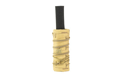 Burn Proof Gear Heavy Suppressor Sleeve, 6.5"x1.5", Wheat Tan, Aerospace Grade
