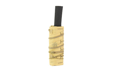 Burn Proof Gear Heavy Suppressor Sleeve, 7"x1.5", Wheat Tan, Aerospace Grade