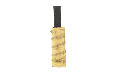 Burn Proof Gear Heavy Suppressor Sleeve, 7.5"x1.5", Wheat Tan, Aerospace Grade