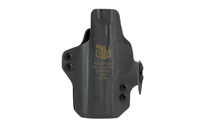 BlackPoint Tactical IWB Dual Point Appendix Holster, Fits Sig P365 X-Macro, Right-Hand, Black Kydex 151988