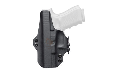 BlackPoint Tactical IWB Dual Point Appendix Holster, Fits Sig P365 AXG Legion, Black Kydex & Leather, Tall Sights 171991
