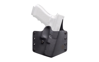 BlackPoint Tactical OWB Standard Holster, Fits Sig P365 AXG Legion, Right-Hand, Kydex & Leather, Optic Compatible 172010