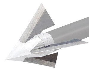 QAD Exodus 85/100gr Stainless Full Blade Replacements 9-Pack