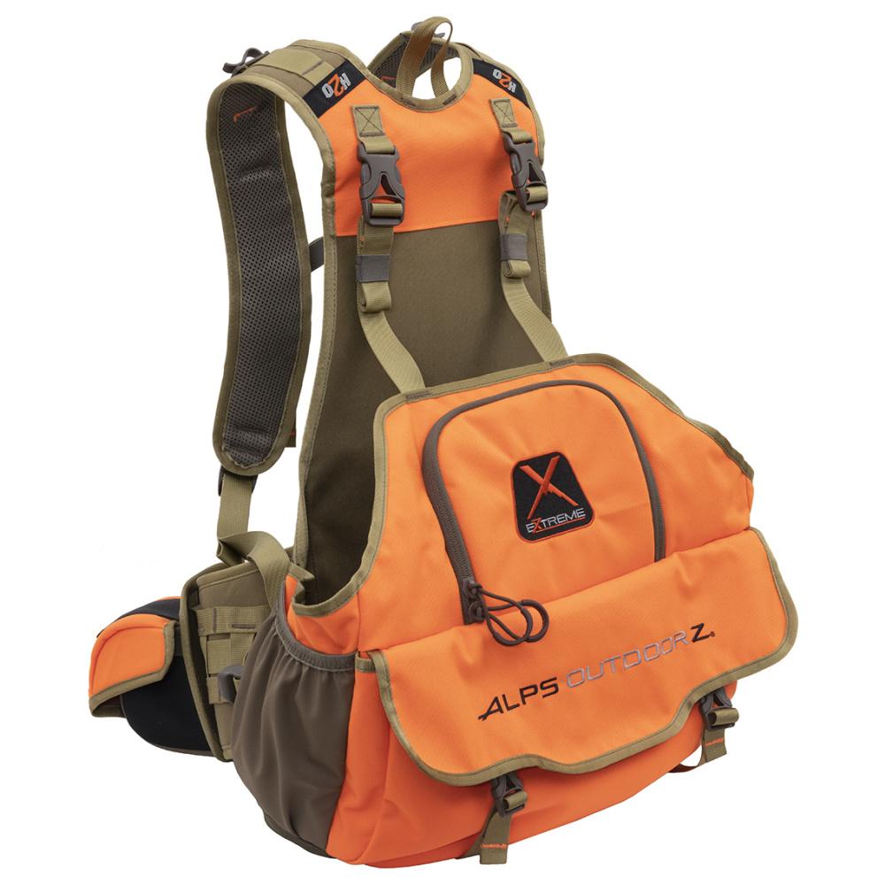 Alps Outdoorz Upland Game Vest X 2.0 Blaze Orange Hunting Vest with MOLLE Waistbelt