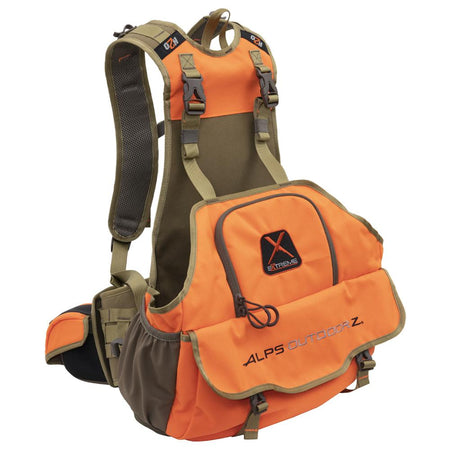 Alps Outdoorz Upland Game Vest X 2.0 Blaze Orange Hunting Vest with MOLLE Waistbelt