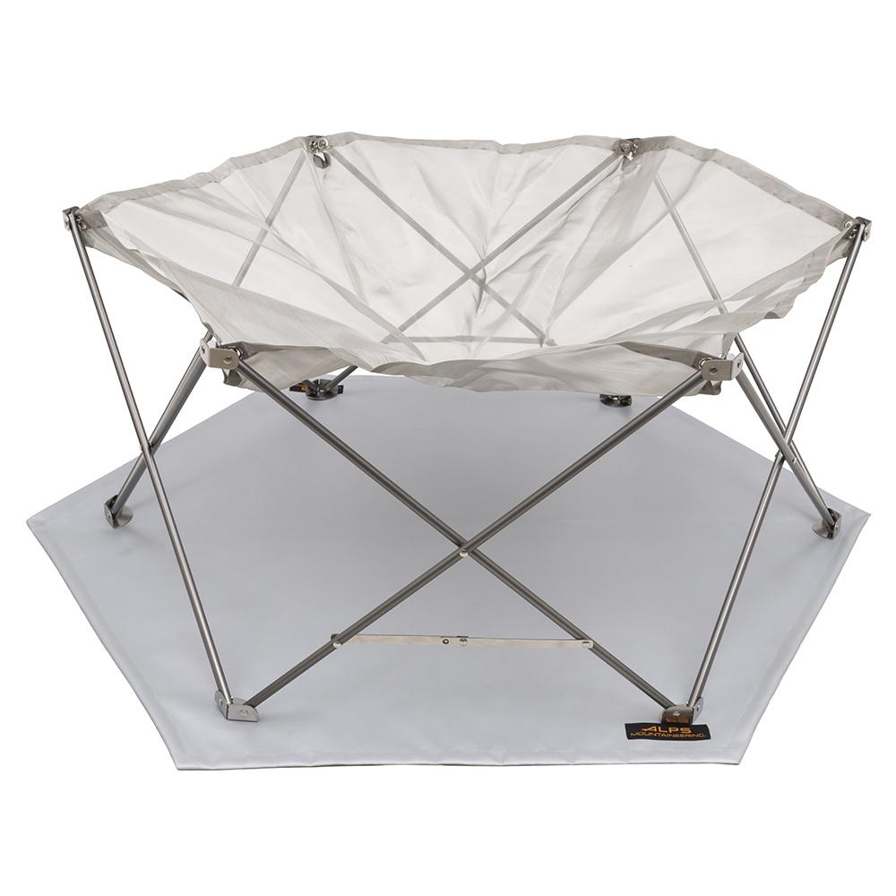 Alps Mountaineering Gaze Fire Pit Stainless Mesh Portable Outdoor