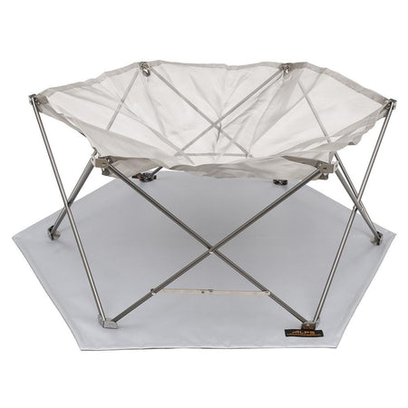 Alps Mountaineering Gaze Fire Pit Stainless Mesh Portable Outdoor