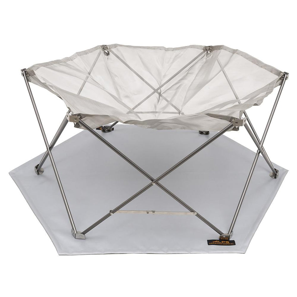 Alps Mountaineering Gaze Fire Pit Stainless Mesh Portable Outdoor