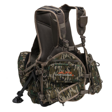 Alps Outdoorz Grand Slam Turkey Hunting Vest Standard Size Mossy Oak Greenleaf