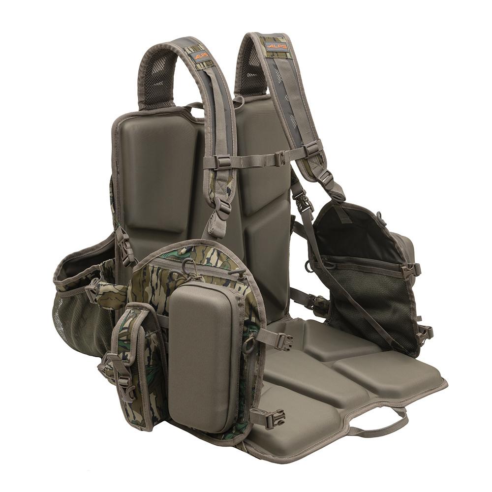 Alps Outdoorz Impact Pro Turkey Hunting Vest Mossy Oak Greenleaf with MOLLE Webbing