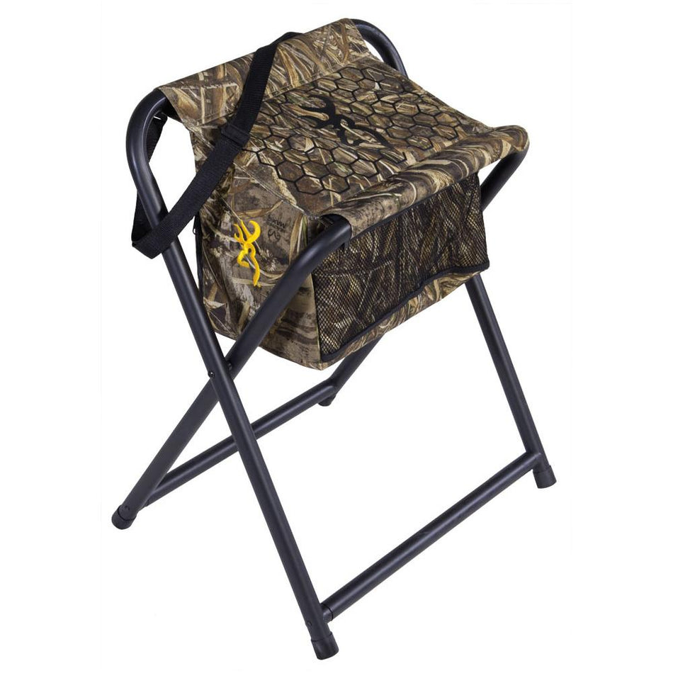 Browning SteadyReady Hunter-Ready Stool with Built-In Cooler Realtree MAX-5