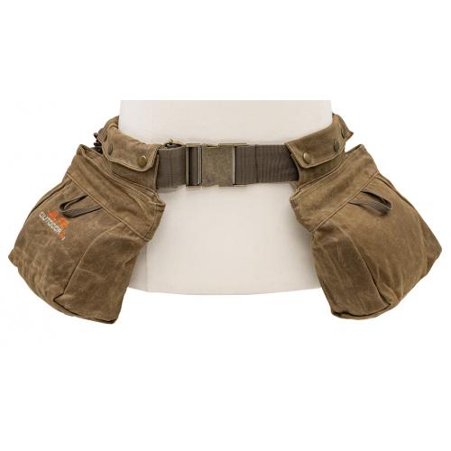 Alps Outdoorz Sportsman Belt with Game Pouch - Coyote Brown