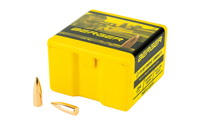 Berger 22 Caliber .224 Dia FB Target 55 Grain FBHP Bullets 100 Pack 22410